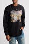 Siesta Long Sleeve Cotton Graphic T-Shirt
