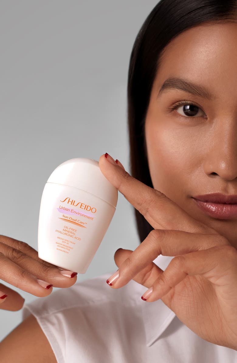 Shiseido Urban Environment Sun Dual Care<sup>™</sup> Oil-Free Mineral Broad Spectrum Sunscreen SPF 42, Alternate, color, 