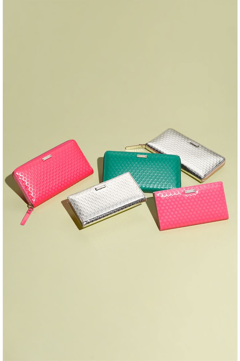 'carmine street - stacy' wallet, Alternate, color, BLACK