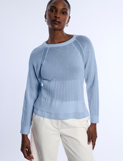 Bcbg Pointelle Knit Sweater