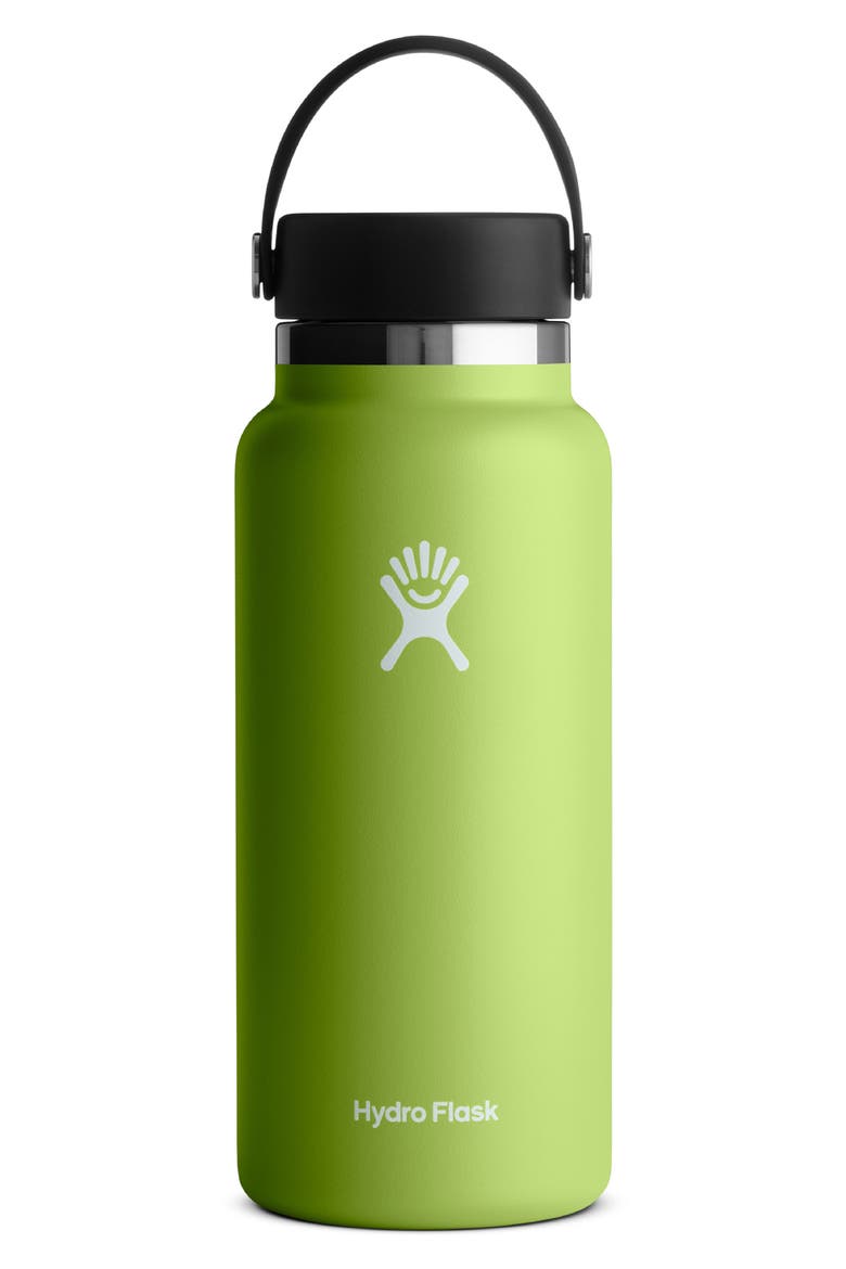 32-Ounce Wide Mouth Cap Water Bottle, Main, color, SEAGRASS