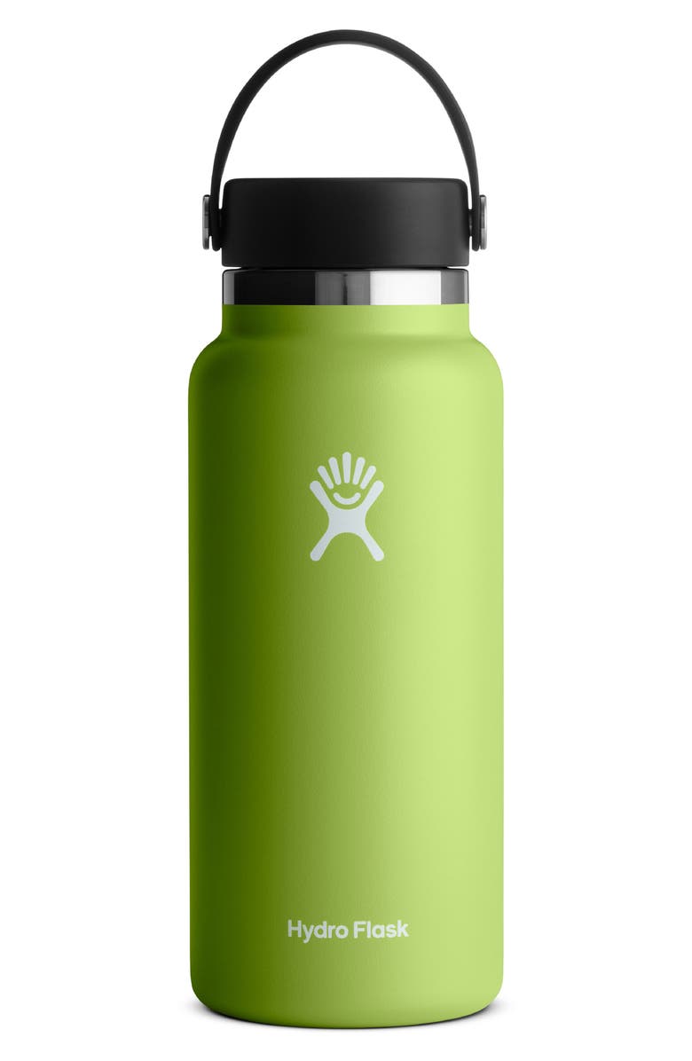 Hydro Flask 32-Ounce Wide Mouth Cap Water Bottle, Main, color, Seagrass