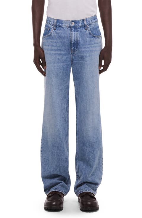 Brooklyn Low Rise Drop Straight Leg Jeans (Vintage Blue Wash)