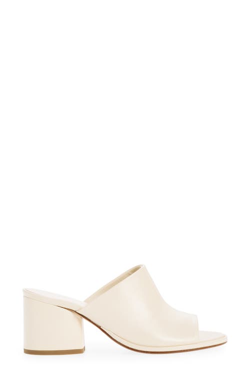 Aeyde Amanda Slide Sandal In Creamy