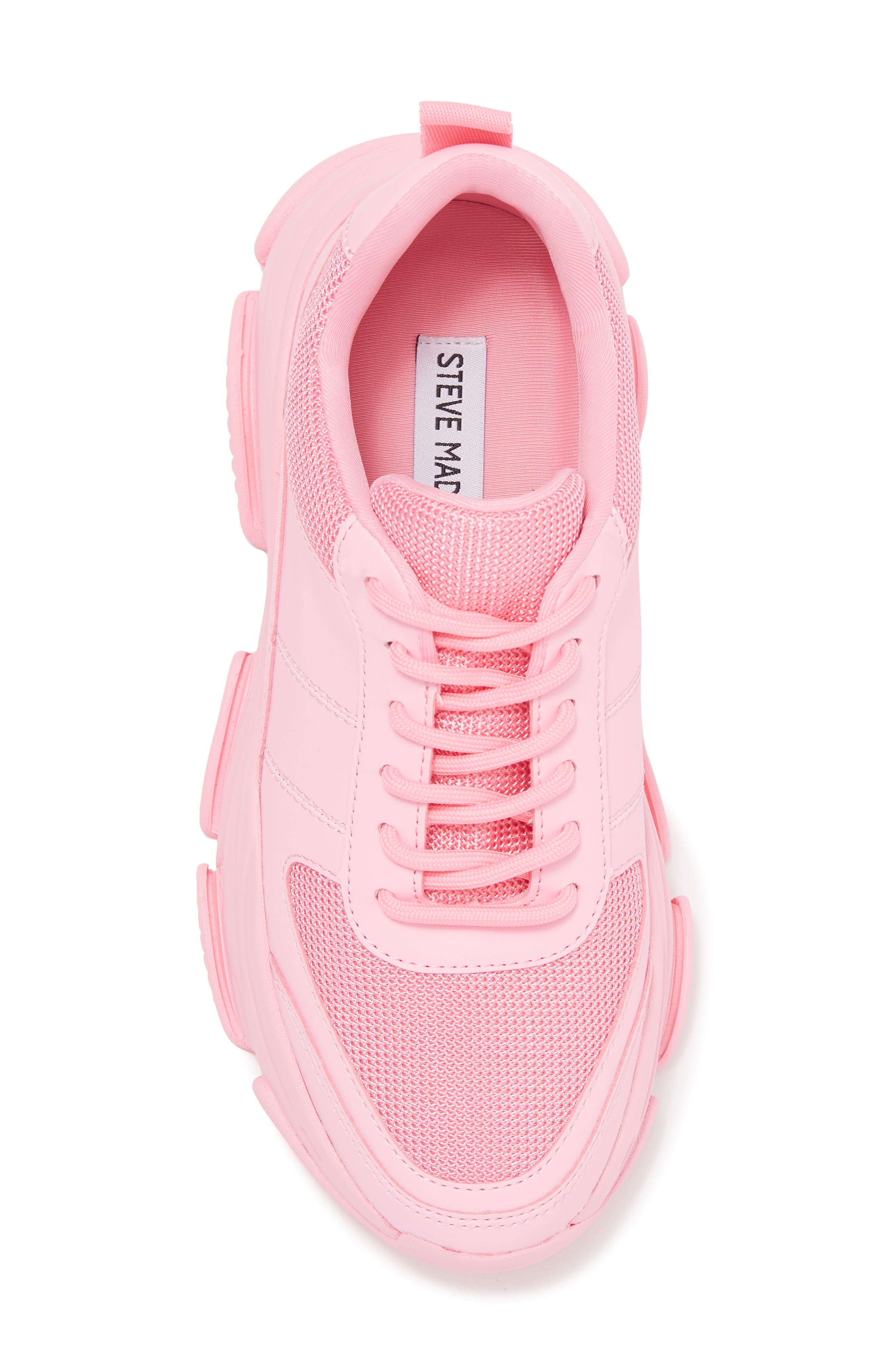 Dragon Sneaker, Alternate, color, PINK PU/ MESH