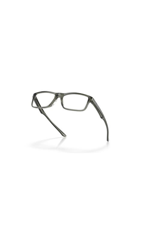 Oakley 53mm Rectangle Optical Glasses In Black