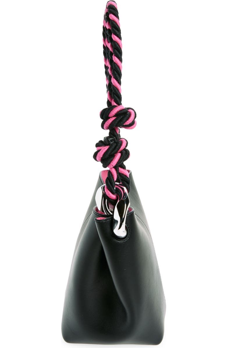 JW Anderson The JWA Small Corner Leather Bucket Bag, Alternate, color,