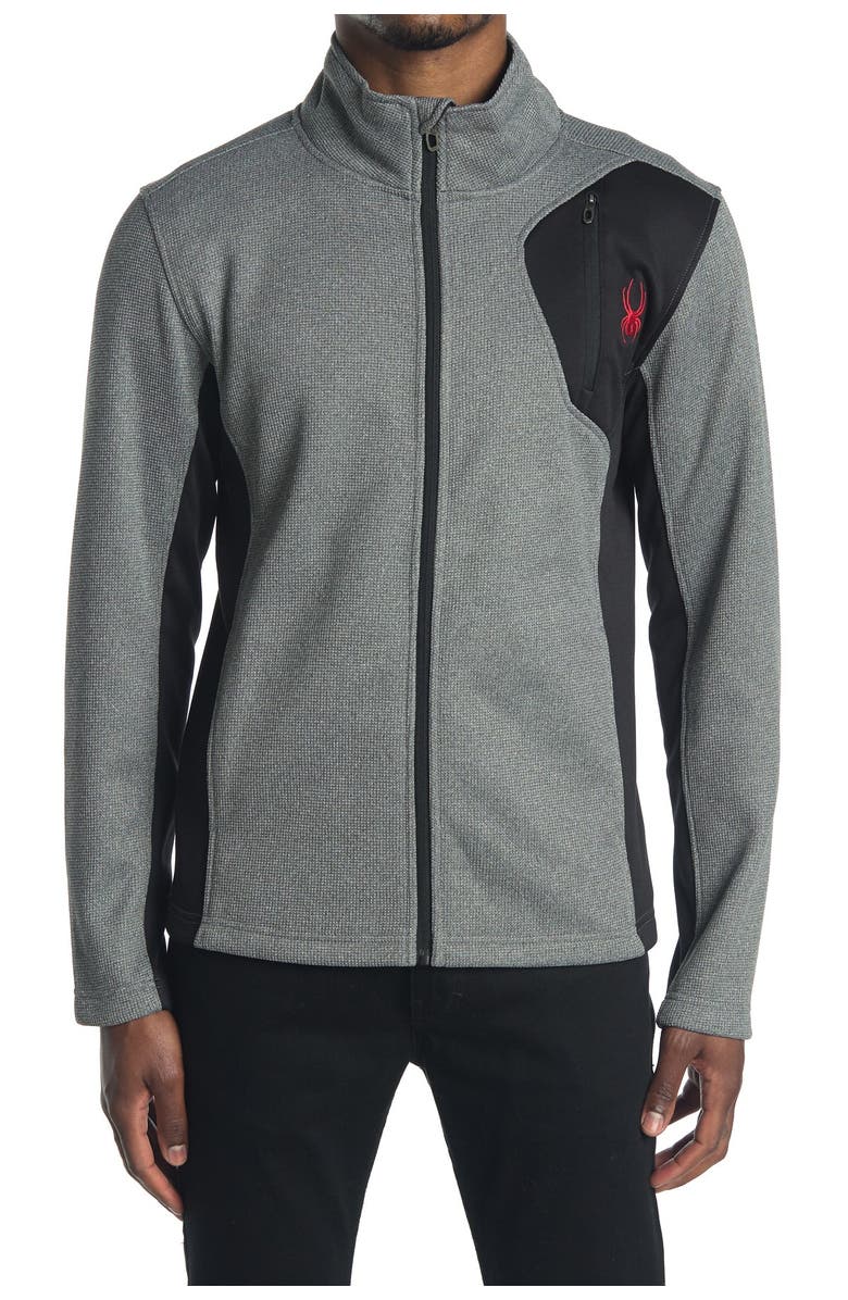 Spyder Raider Full Zip Front Jacket, Alternate, color, 