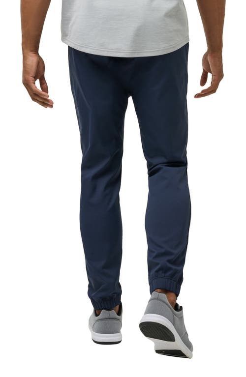 Travismathew Sport Mode Twill Joggers In Black