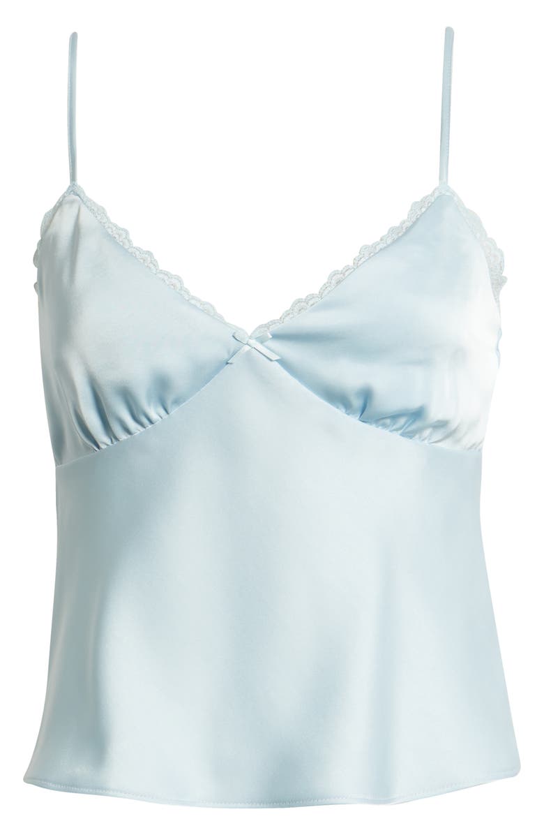BP. Lace Trim Camisole, Alternate, color, Blue Skyride