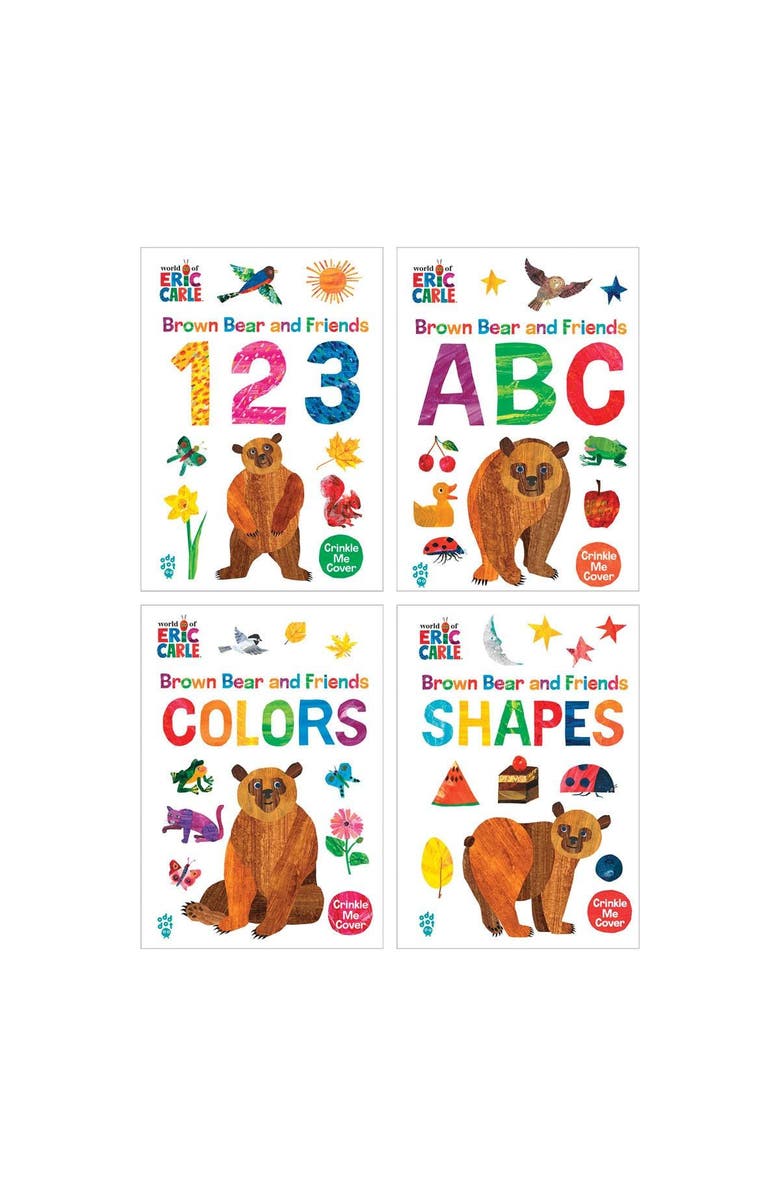 Kaplan Early Learning Company Brown Bear Friends Board Books - Set of 4, Main, color, Multicolored