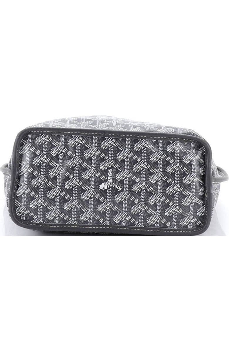 Pre-Owned Goyard Anjou Reversible Tote Coated Canvas Mini, Alternate, color, Gray