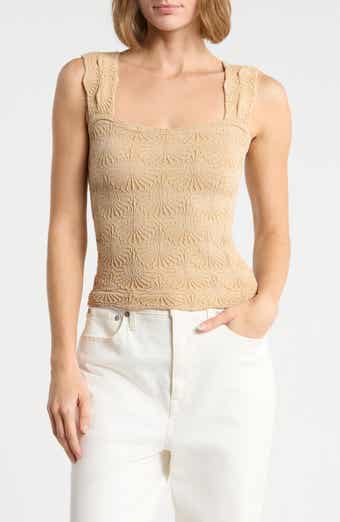 Love Letter Floral Knit Camisole