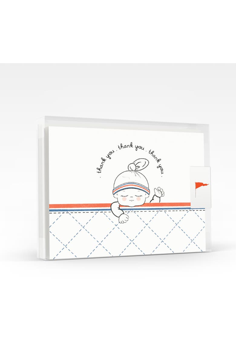 Ramus & Co Baby Sleeping Thank You Greeting Card Pack Set, Main, color, Multi-Pack