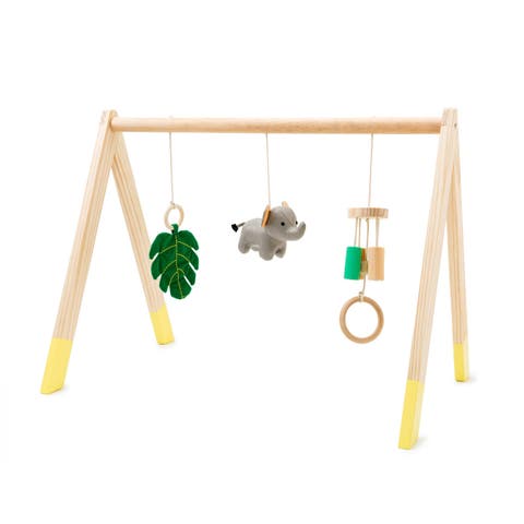 Wooden Activity Arch - Jungle, Baby Gym & Sensory Toys
