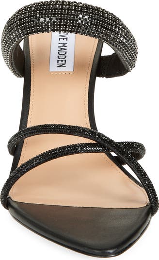 【Steve Madden】Camina クリスタル ストラップ サンダル Steve Madden】JYPSEY レザー ハイヒール アンクルストラップ