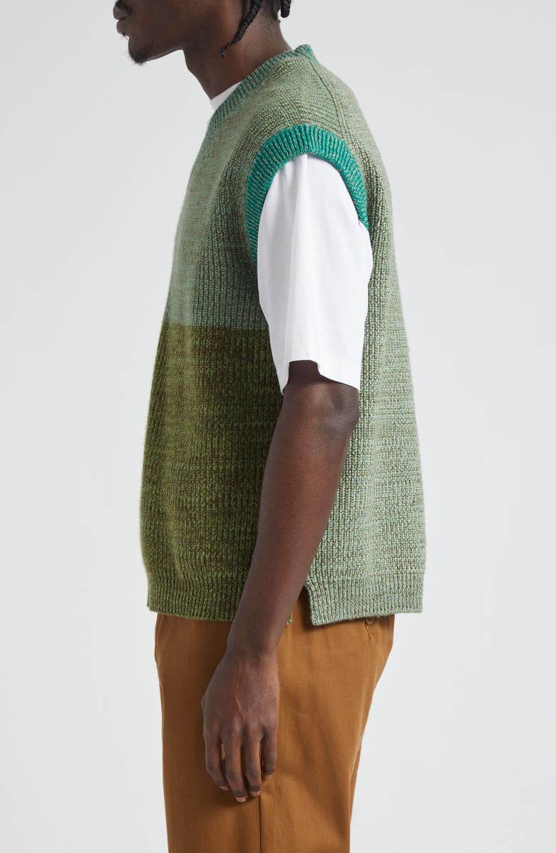 Waste Yarn Project Ida Wool Blend V-Neck Sweater Vest, Alternate, color, 