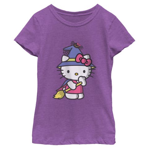 Girl's Hello Kitty Halloween Party Costume  Graphic T-Shirt