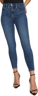 Good American Extreme V High Waist Ankle Skinny Jeans