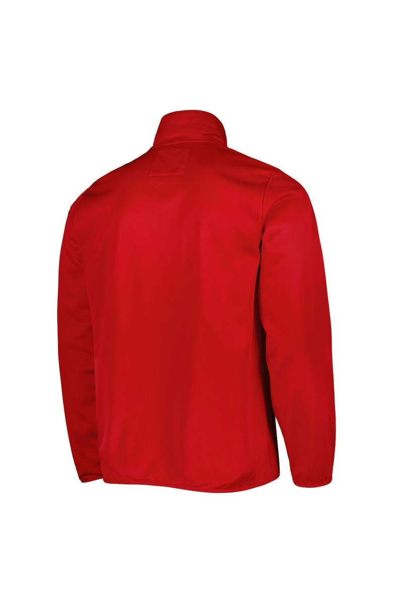 G-III SPORTS BY CARL BANKS Men's G-III Sports by Carl Banks Red St. Louis Cardinals Off Tackle Full-Zip Track Jacket, Alternate, color, 
