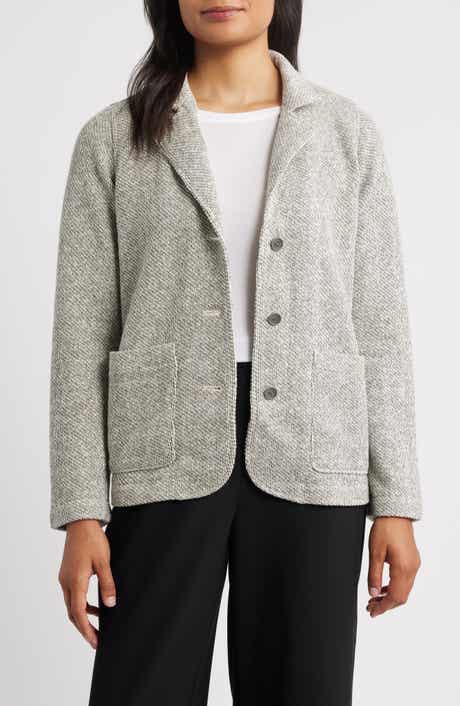 Eileen Fisher Organic Cotton Blazer