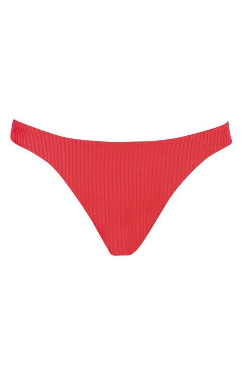 California High Leg Bikini Bottoms