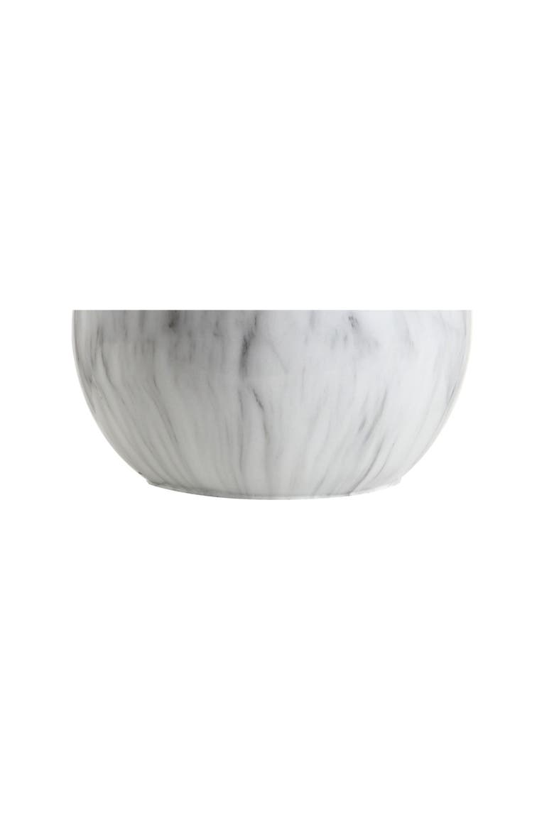 Luna Faux Marble Resin LED Table Lamp, Alternate, color, Faux Marble