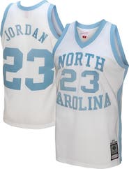 Mitchell & Ness Men's Mitchell & Ness Michael Jordan White North Carolina Tar Heels 1983/84 Authentic Retired Player Jersey