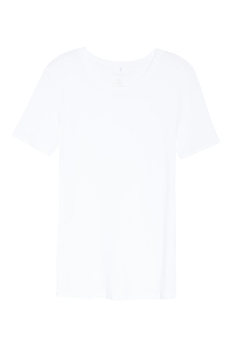 Moonlight Comfort Layer T-Shirt, Alternate, color, WHITE