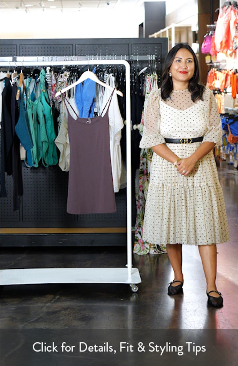 Smooth Lounge Strap Minidress, sales video thumbnail