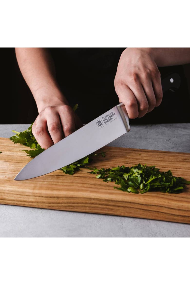 WOLFGANG STARKE 6" Mini Chef's Knife, Alternate, color, Black