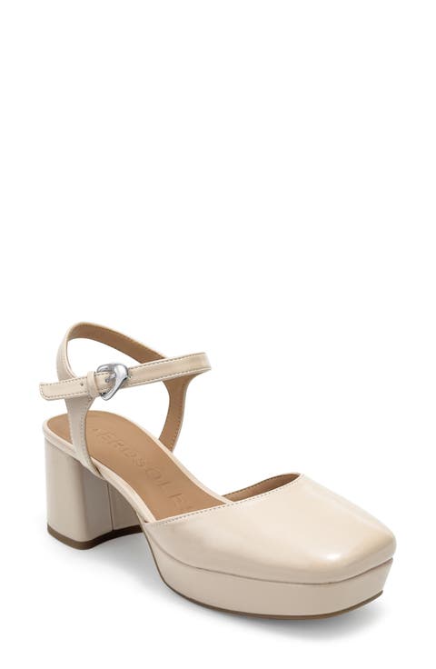 Senna Ankle Strap Platform Pump (Women)
