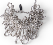 Brunello Cucinelli Hematite and Sterling Silver bracelet