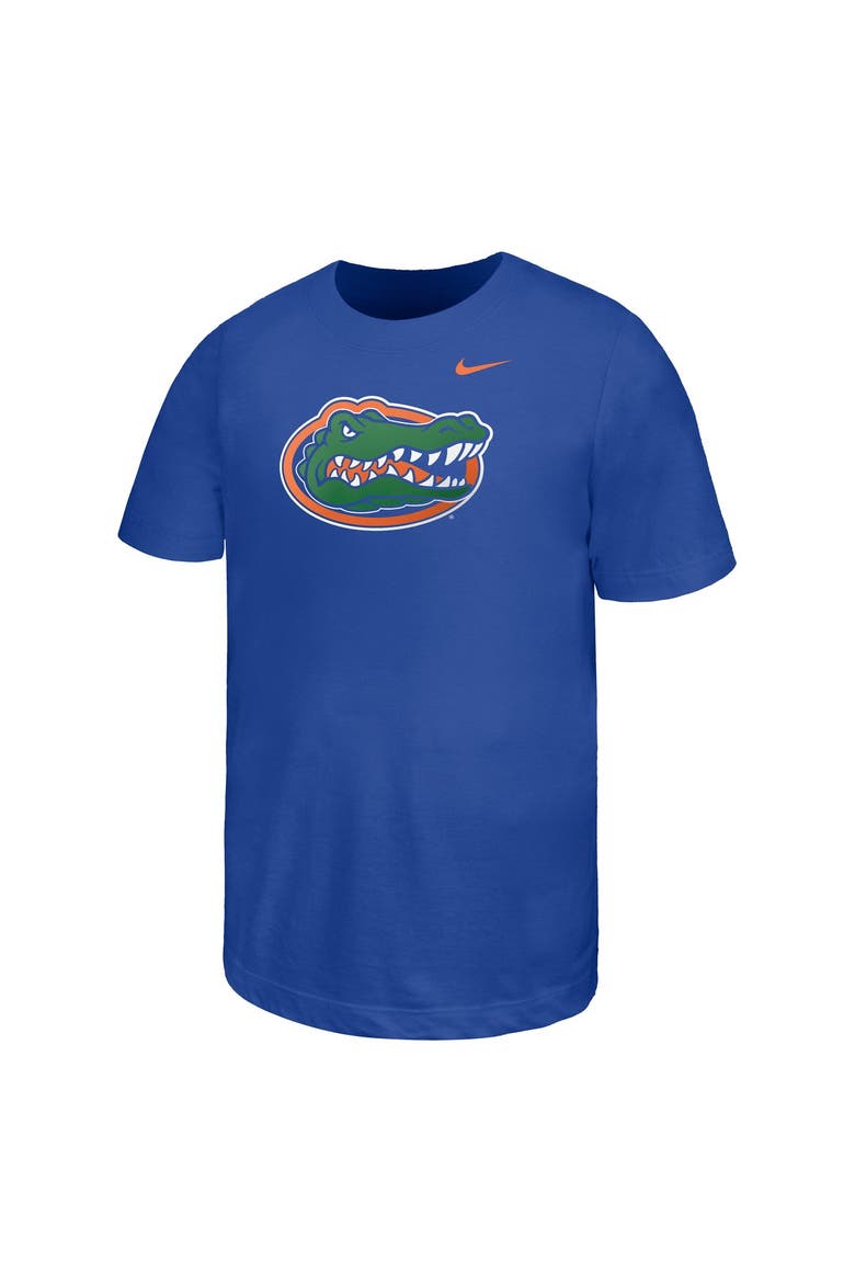 Youth Nike Royal Florida Gators Logo T-Shirt, Alternate, color, Royal