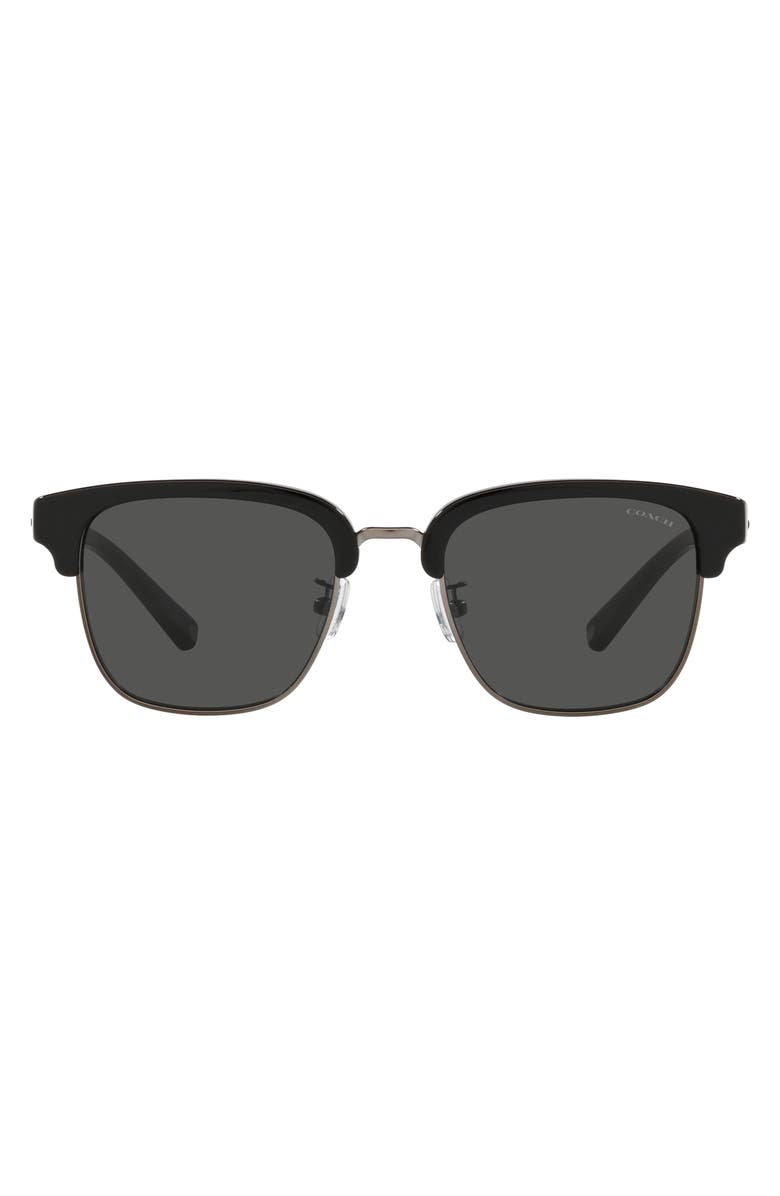 COACH 52mm Square Sunglasses, Main, color,