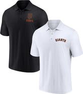 FANATICS Men's Fanatics Branded Black/White San Francisco Giants Two-Pack Logo Lockup Polo Set