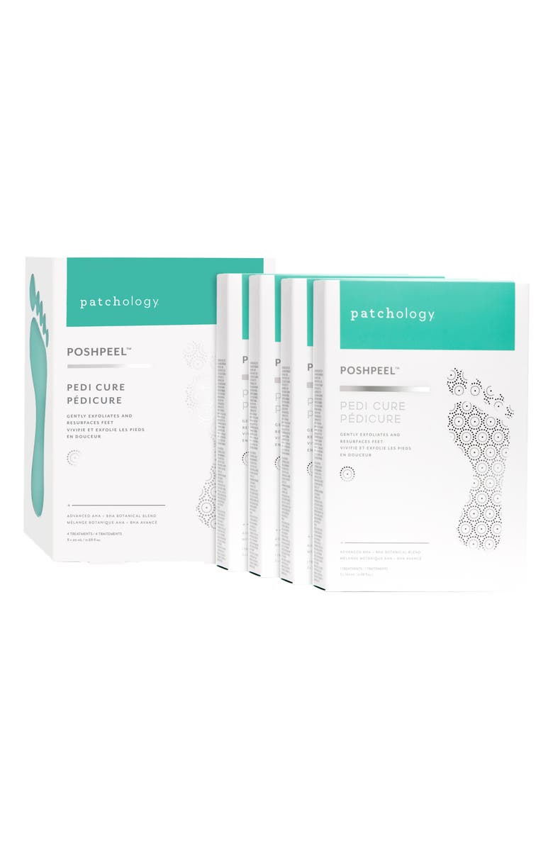 Patchology PoshPeel<sup>™</sup> Pedi Cure Set-$80 Value, Main, color,