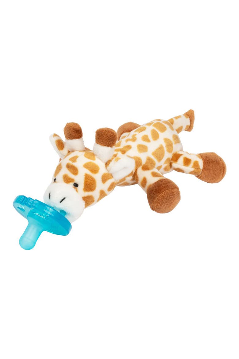 Plush Pacifier Toy, Alternate, color, TAN/ WHITE