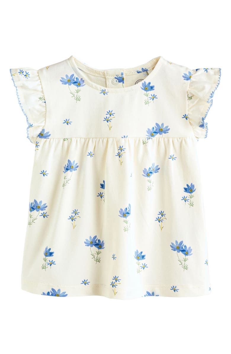 NEXT 6-Pack Assorted Top & Shorts Set, Alternate, color, Blue Multi