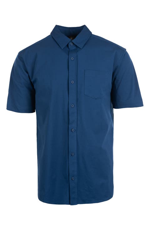 Short Sleeve Button-Up Shirt