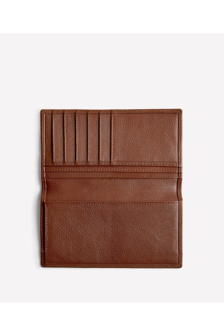 Breast Pocket Wallet No. 145, Alternate, color, Vintage Chestnut Leather