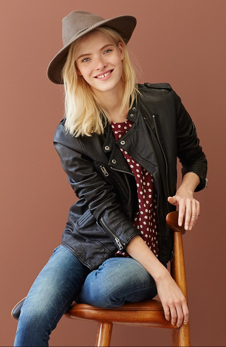 Madewell 'High Riser' Skinny Skinny Jeans, Alternate, color,