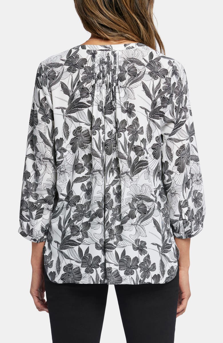 NYDJ Pintuck Blouse, Alternate, color, Acantha