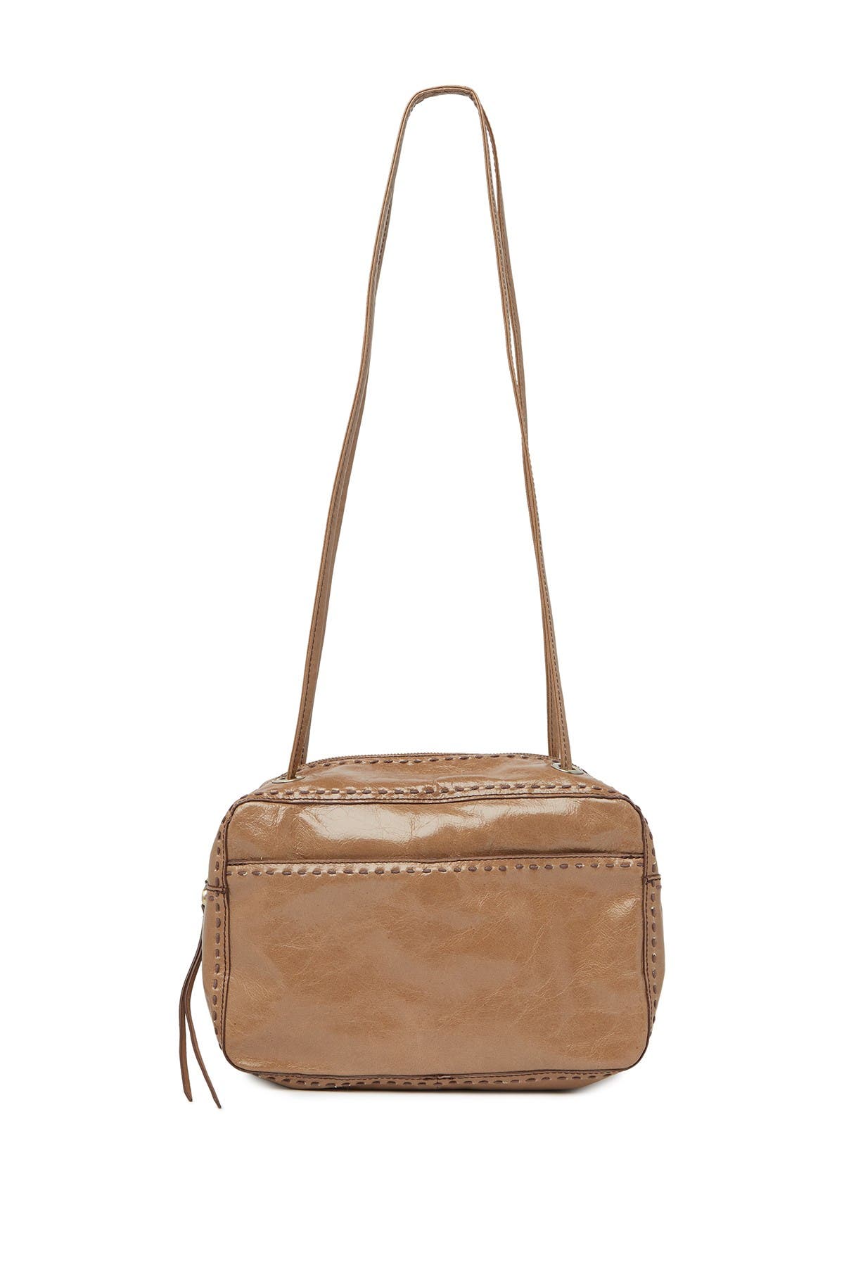 HOBO Crux Leather Shoulder Bag, Main, color, 