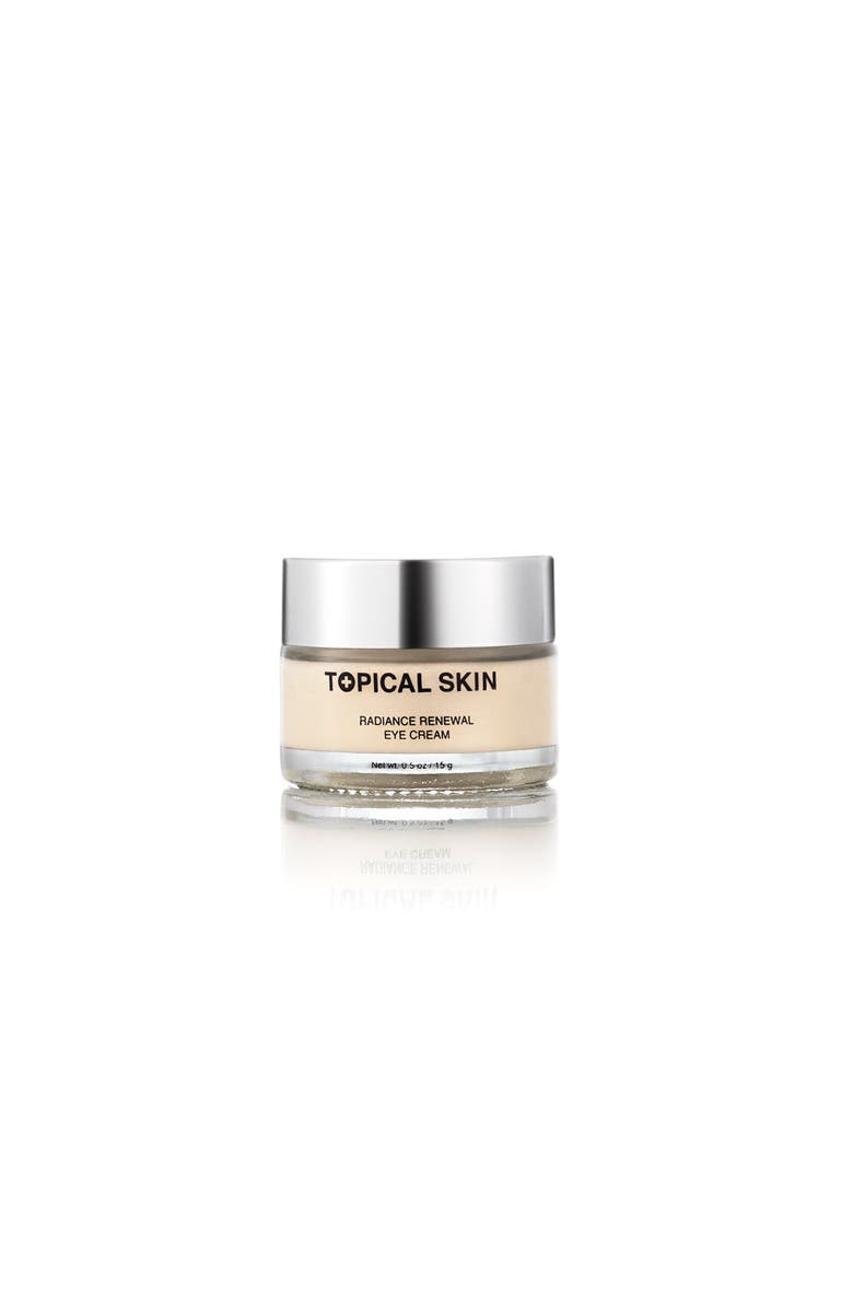 TOPICAL SKIN Radiance Renewal Eye Cream + NMF Complex, Main, color, NO COLOR