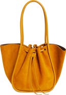 Proenza Schouler Large Ruched Suede Tote