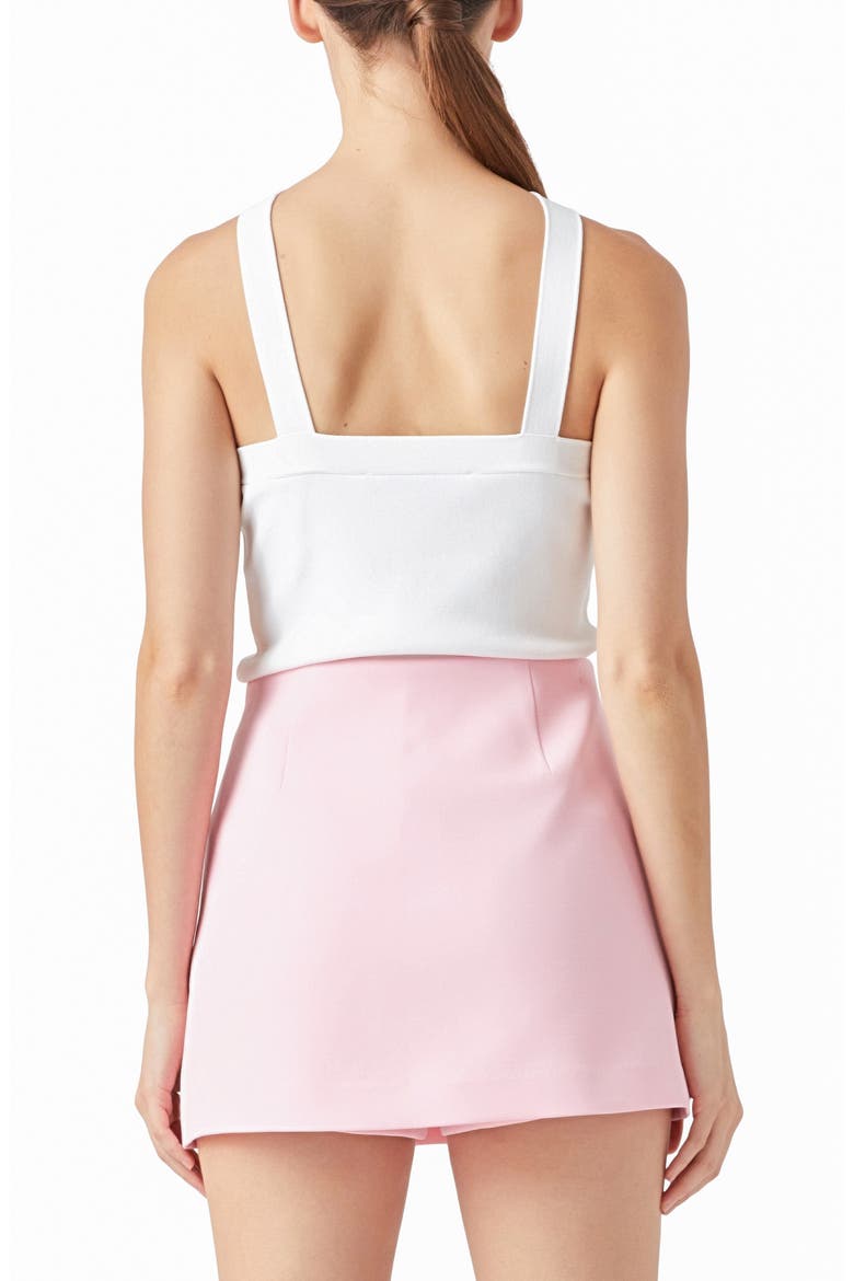 Flower Knit Tank, Alternate, color, OFF WHITE