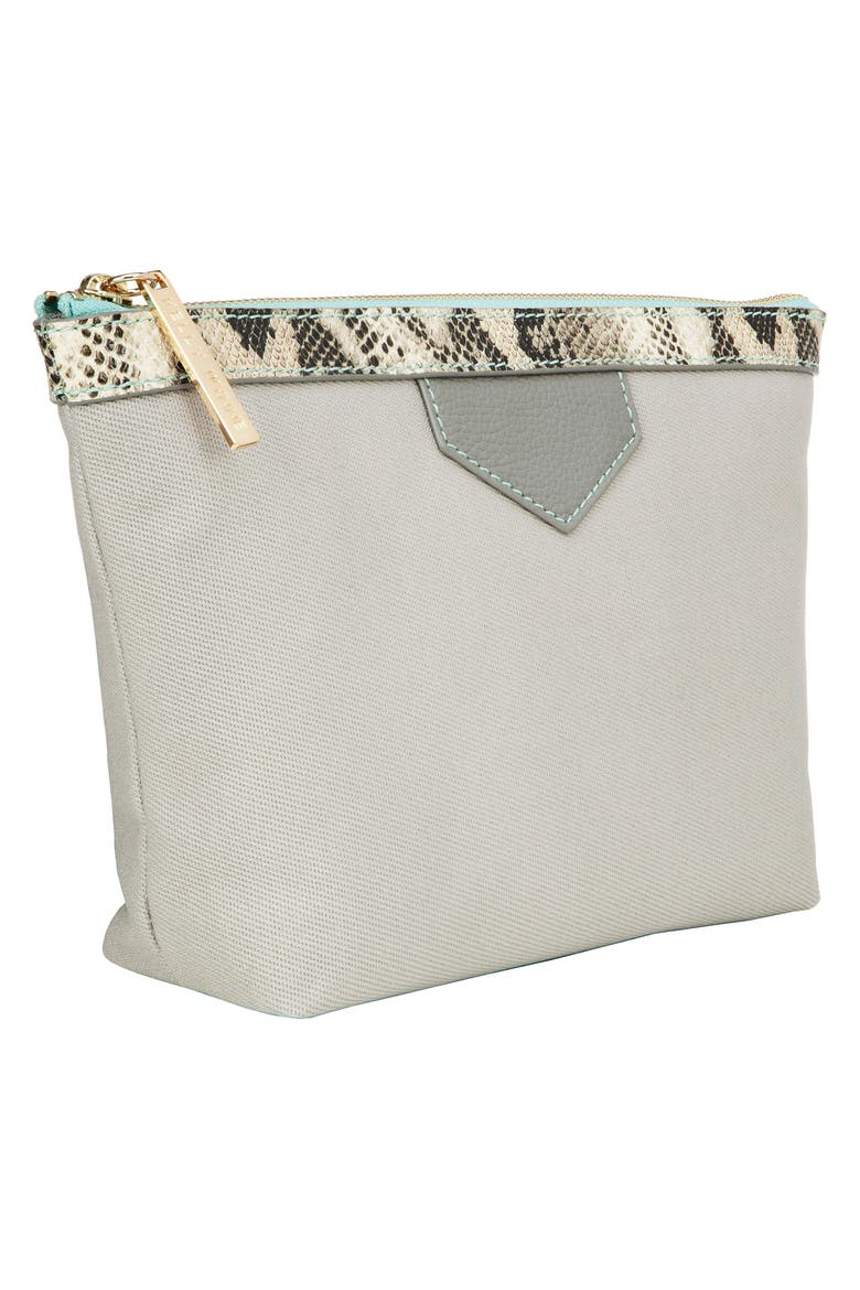 Packed and Ready Makeup Pouch, Alternate, color, GREY