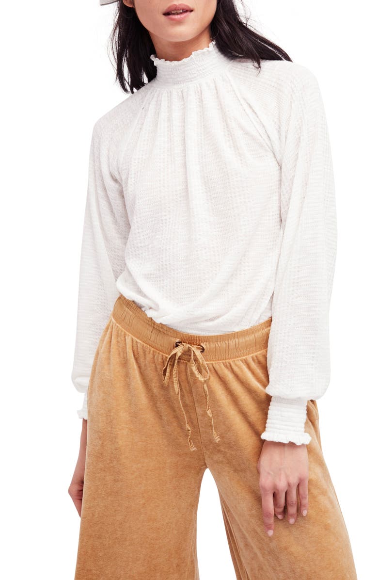 Free People Boulevard Mock Neck Top, Main, color, 