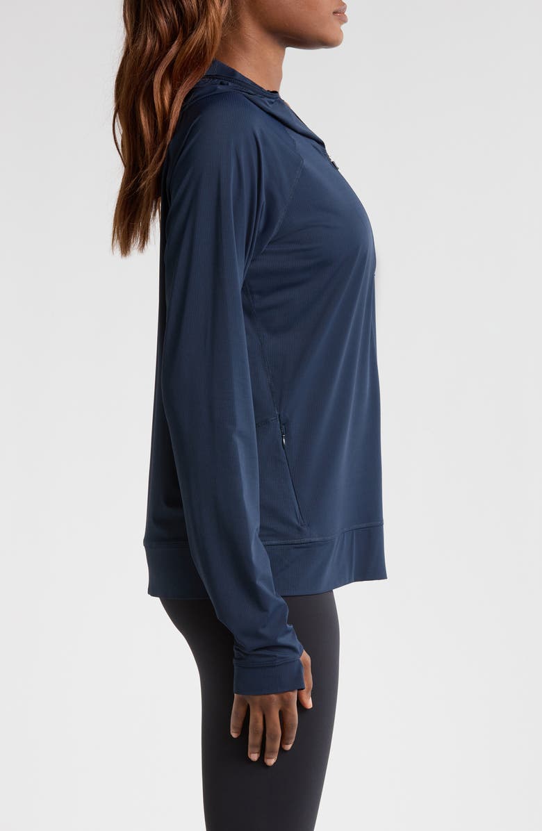 Helly Hansen Shine Solen Sun Half-Zip Hoodie, Alternate, color, 